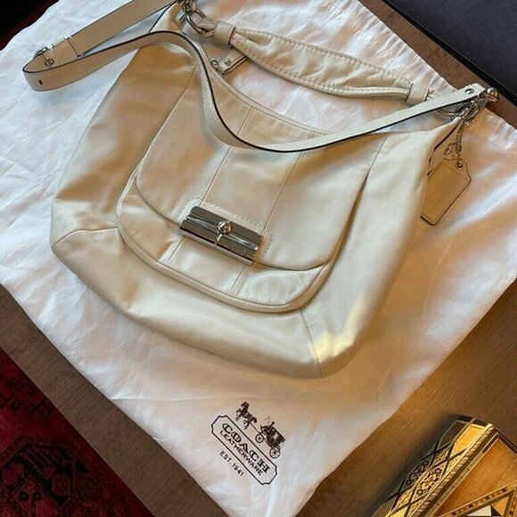 Coach Women's bags handbags coach Kristin Leather off white new without tag - Picture 8 of 8